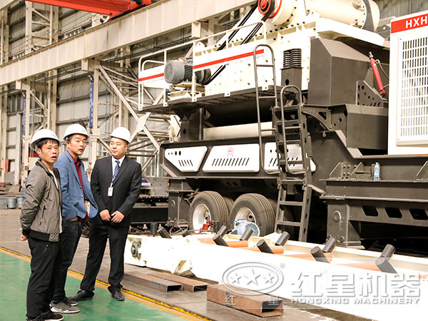 用戶到廠考察設(shè)備