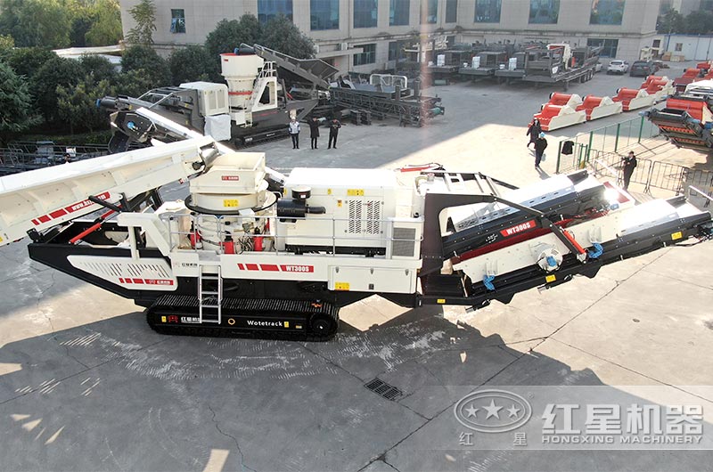 再創(chuàng)佳績(jī)！紅星機(jī)器移動(dòng)破碎站昂首“犇”向新征程！