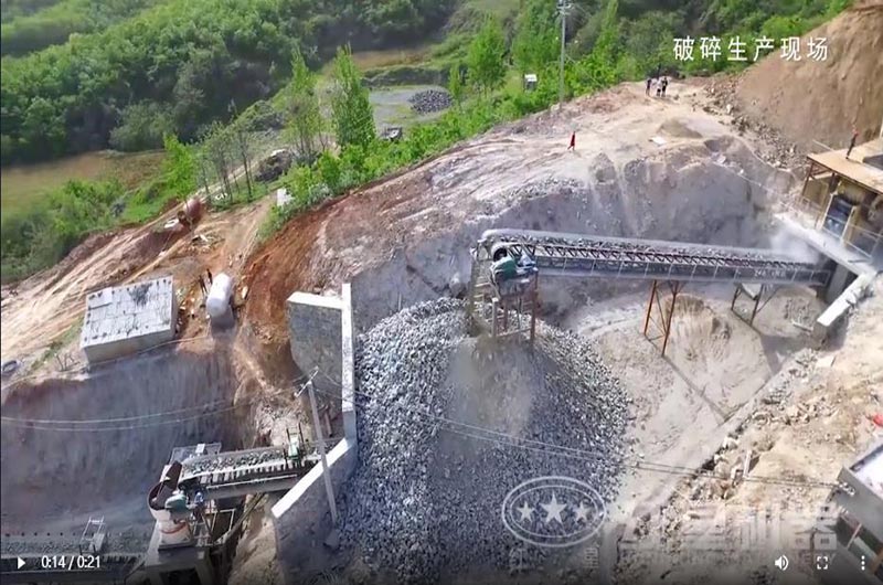 大型石料加工廠必備中轉(zhuǎn)料倉