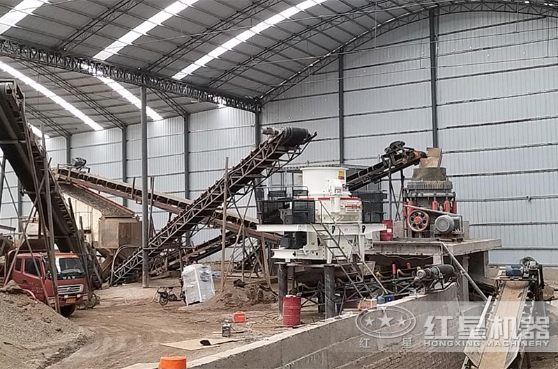 一小時(shí)100噸建筑垃圾處理，固定式破碎生產(chǎn)線把握市場需求