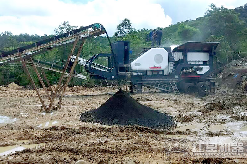移動式煤矸石破碎設備，提高生產(chǎn)效益40%以上