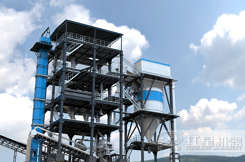 塔樓式干法制砂機(jī)生產(chǎn)線