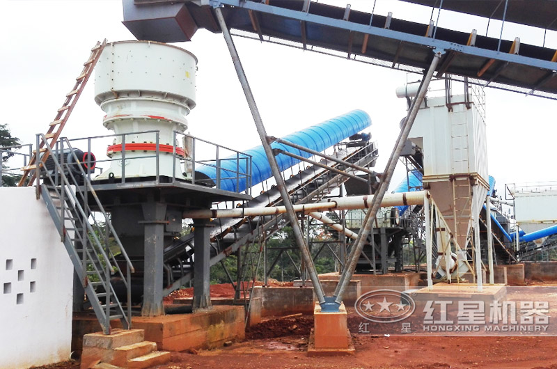 圖解單缸圓錐破碎機(jī)工作原理，含型號(hào)參數(shù)