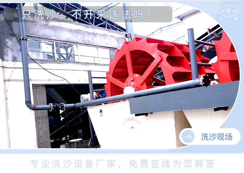 只洗沙不開采也違法嗎？洗沙場(chǎng)需要什么手續(xù)？