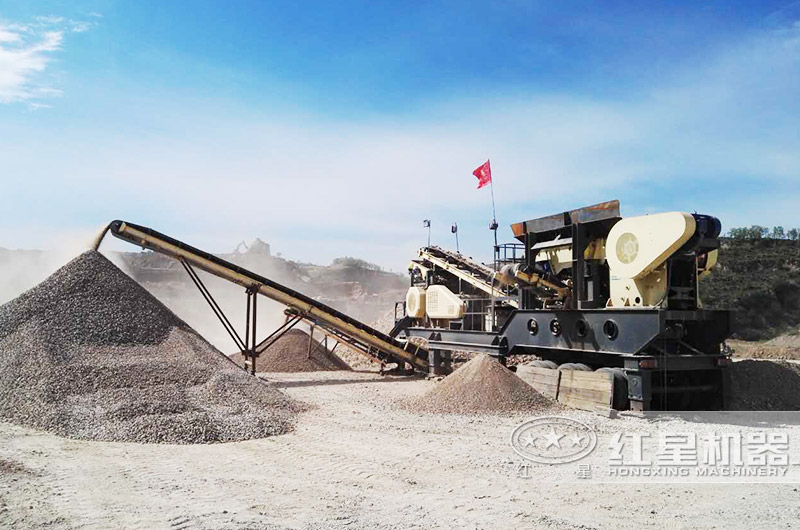 移動破碎機一體化作業(yè)，機動靈活