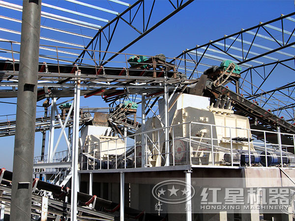 打石子機現(xiàn)場圖2