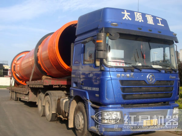 砂子烘干機發(fā)貨圖