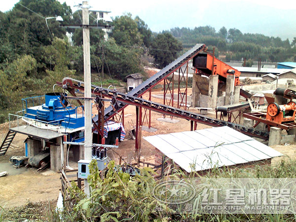 制砂機(jī)現(xiàn)場圖