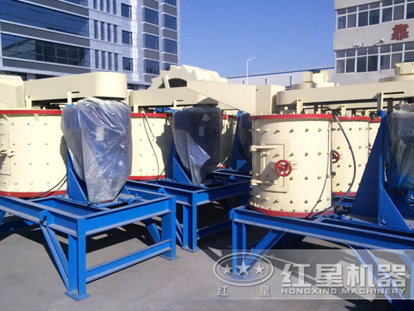 方解石復(fù)合式破碎機廠區(qū)圖